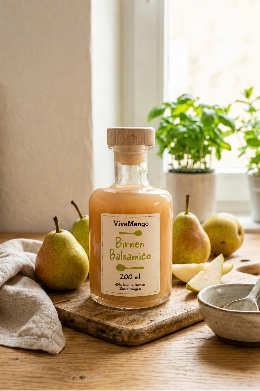 Klassische Flasche - Birne Balsamico Bild 1