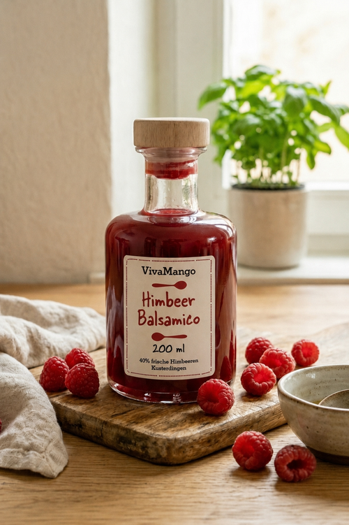 Klassische Flasche - Himbeere Balsamico Bild 1